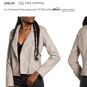 Blank NYC moto jacket